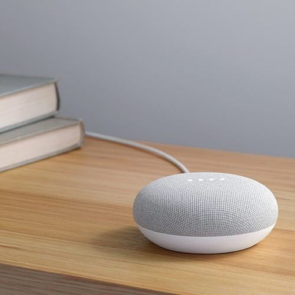Google home mini smart speaker grey white NEW box - Picture 2 of 7